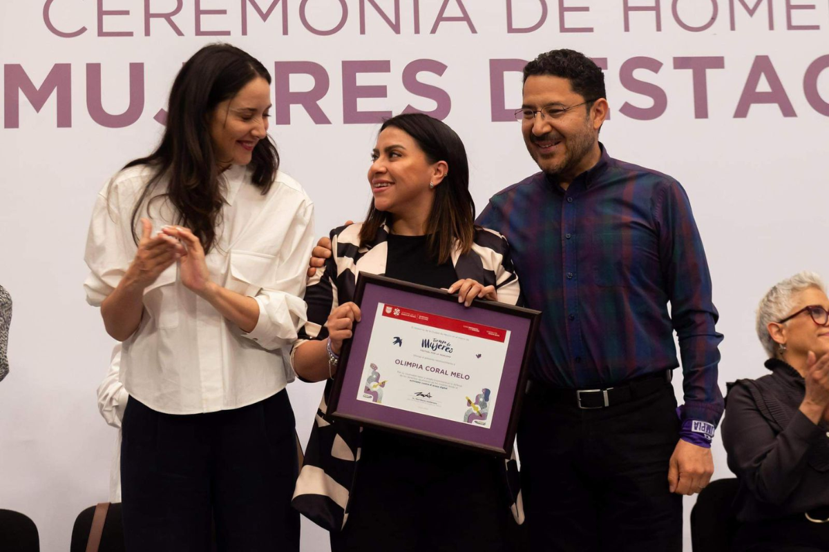 Gobierno de la Ciudad de México homenajea a activistas feministas. Foto: Gobierno CDMX
