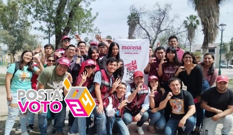 Inician jóvenes de Morena en Nuevo León la campaña 'Por La Primera'
