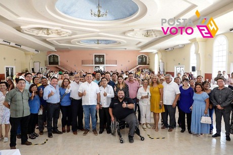 Renán Barrera Concha promueve unidad y alianza por el bien común de Yucatán
