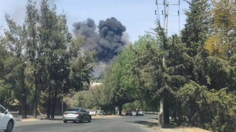 Incendio cerca del Parque de Los Ciervos en Atizapán; alarma a vecinos
