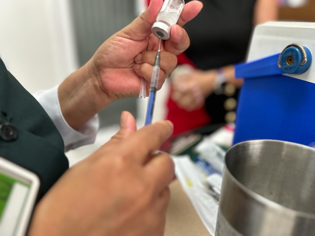 Nueva jornada de vacunación para niños y jóvenes en Mérida. Foto: Redes sociales