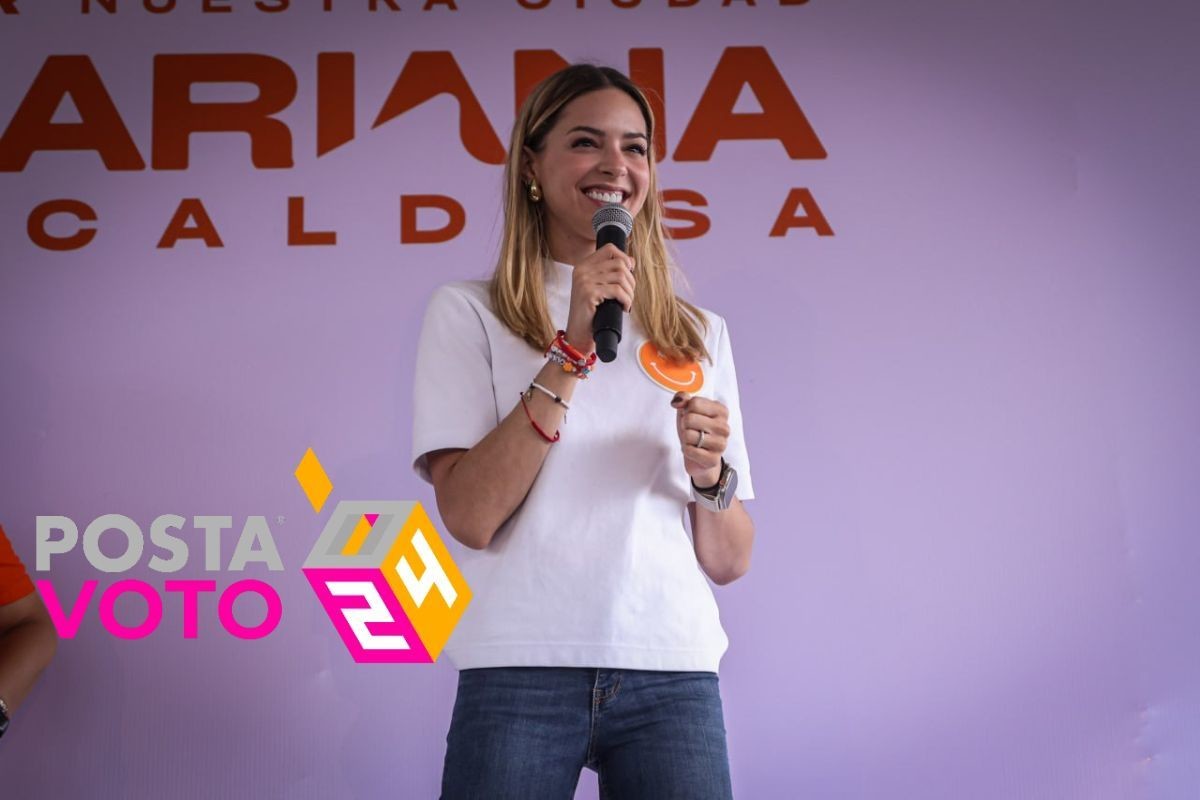 La candidata del partido naranja a la alcaldía regia, Mariana Rodríguez. Foto: Facebook Mariana Rodríguez