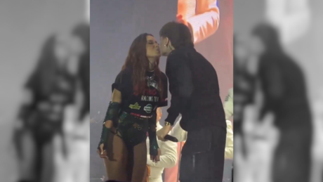 ¿No que no? Anitta y Peso Pluma sorprenden con beso en el Tecate Pa'l Norte