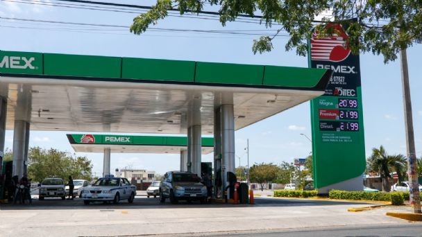 Precios bajos en las gasolineras de Yucatán. Foto: Redes sociales