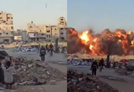 Lanza Israel ataque en Rafah, Gaza; hay 22 muertos (VIDEO)