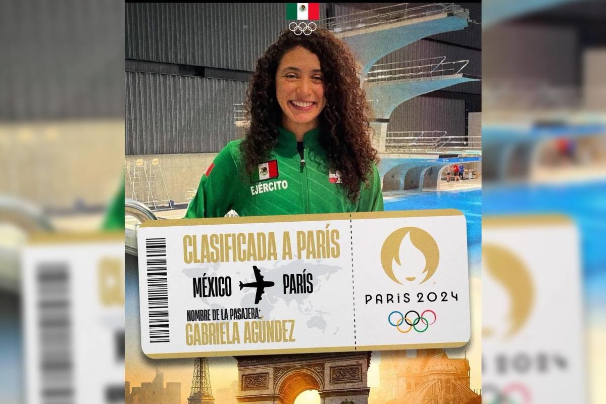 Gabriela Agúndez obtiene su boleto para Juegos Olímpicos de Paris 2024. Foto: X / @GobBCS