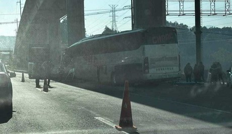 Trágico accidente de autobús en la México-Toluca