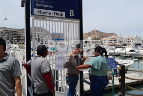 Suspenden servicios básicos en marina de Cabo San Lucas