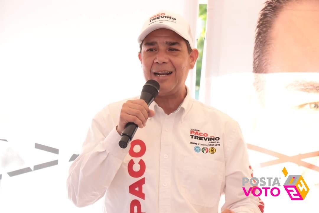 Francisco Treviño Cantú, candidato de la alianza del PRI, PAN y PRD para la reelección a la Alcaldía de Juárez. Foto: Especial.