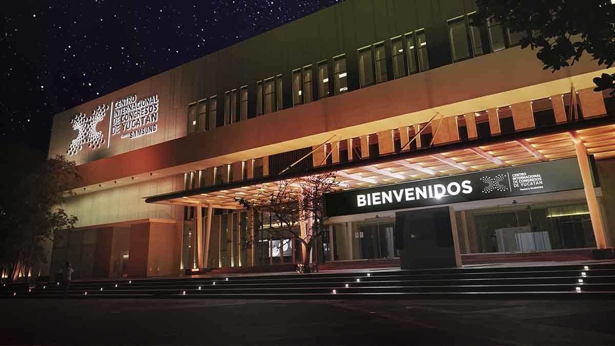 Centro Internacional de Congresos de Yucatán. Foto: Redes sociales