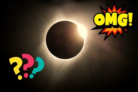 Se puso raro el eclipse solar en transmisión de noticiero en Coahuila (VIDEO)