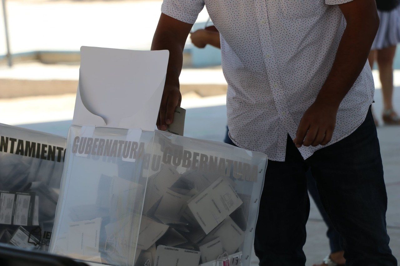 El Instituto Estatal Electoral de Baja California Sur lanza el sistema 'Candidatas, Candidatos, Conóceles'. Foto: INE BCS