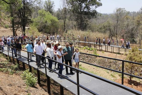 Serpientes y escaleras y Mirador Dolores: Inauguran proyecto en Chapultepec