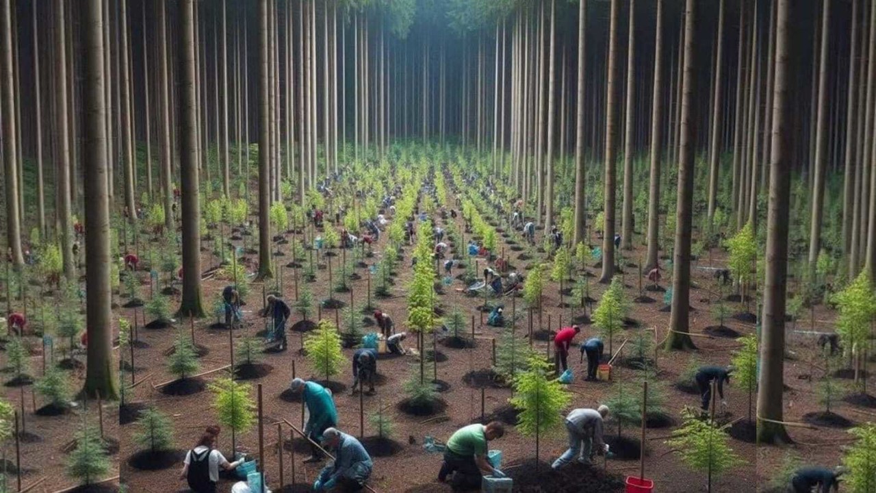 Llaman a reforestar de manera masiva el Edomex. Foto: Red de Vinculación Civil Murciélagos