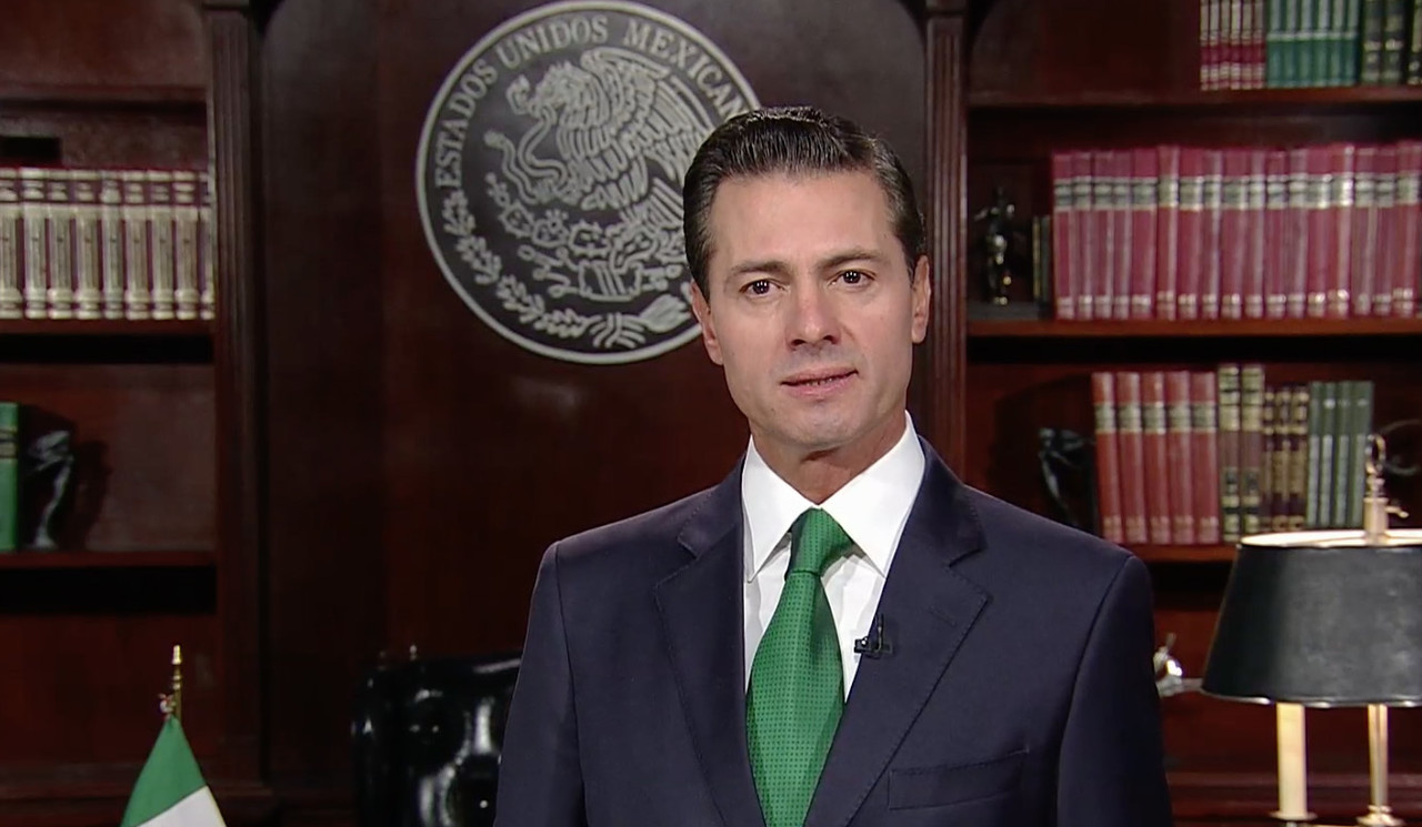 El expresidente de México, Enrique Peña Nieto, anunció el fin de su carrera política. Foto: Gobierno de México