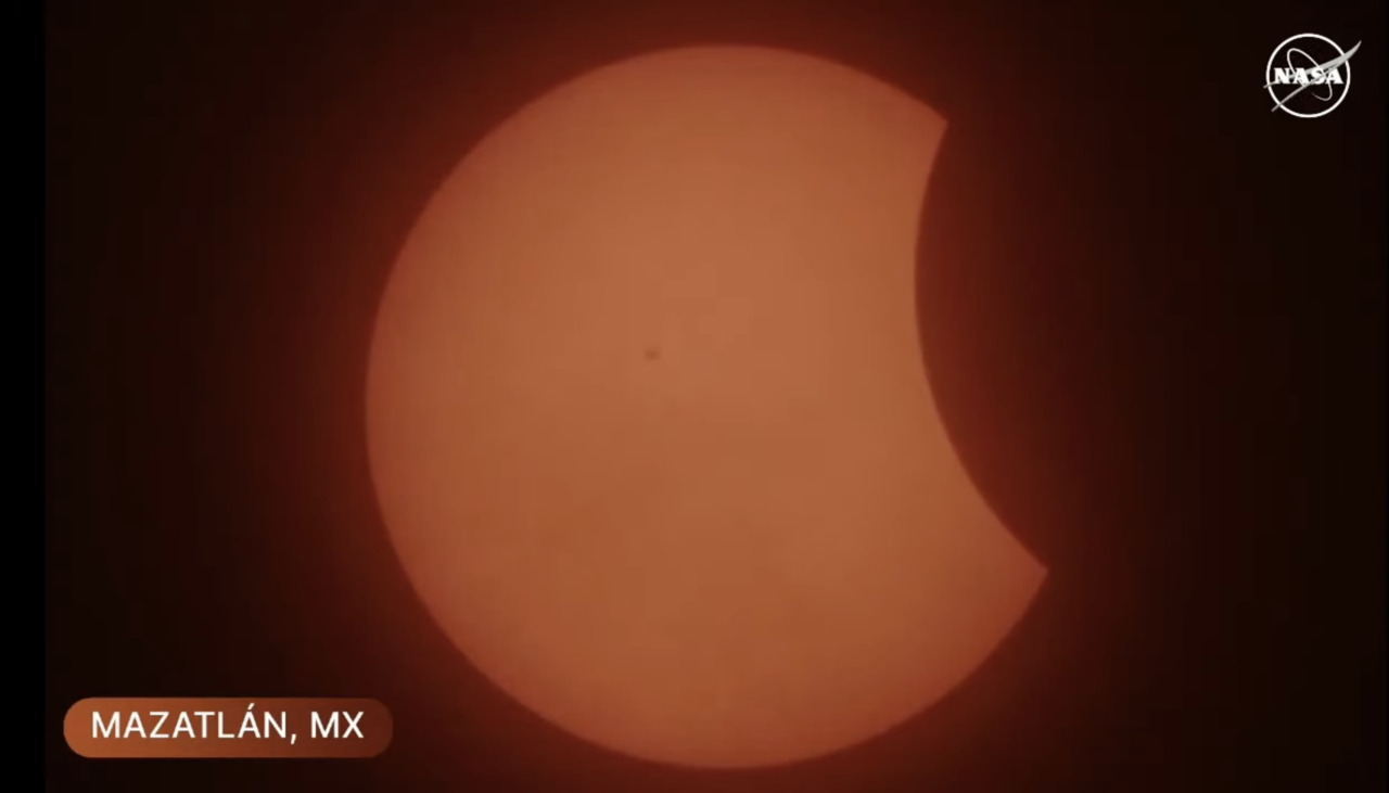 Eclipse Solar 2024 en VIVO. Aquí puedes verlo. Foto: SS @NASA