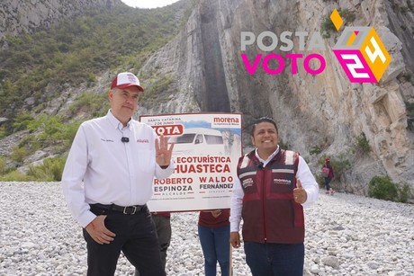 Candidatos de Morena impulsarán Ruta Ecoturística La Huasteca en Santa Catarina