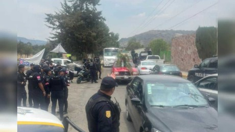 Operativo contra la delincuencia en Tepetlaoxtoc, hay 11 detenidos