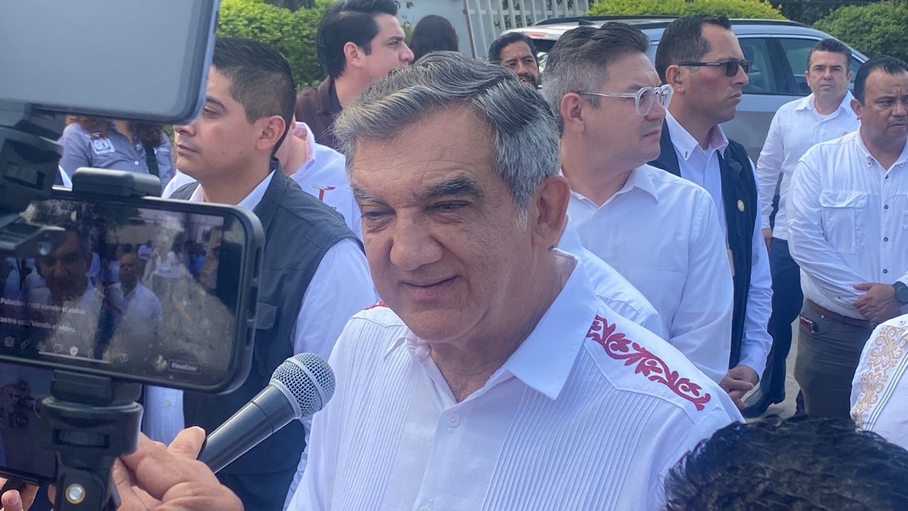 Américo Villarreal Anaya, gobernador de Tamaulipas. Foto: Perla Reséndez