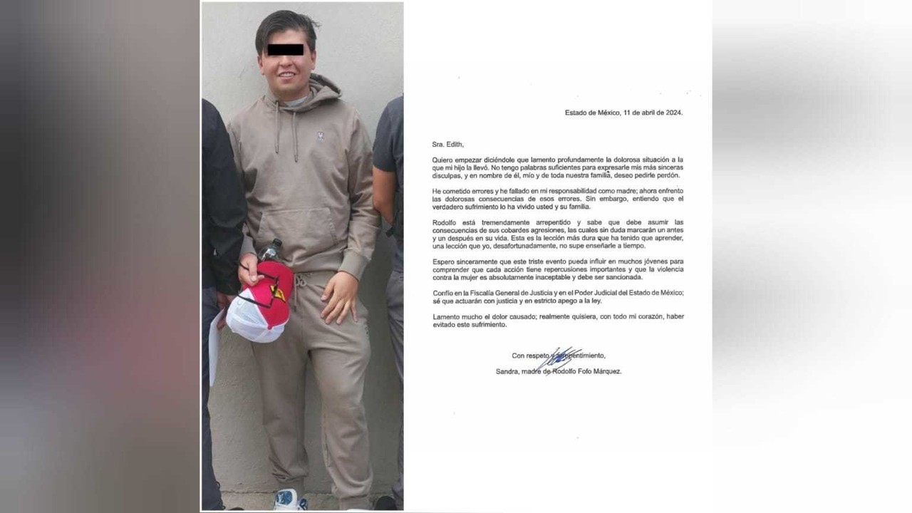La madre de influencer Fofo Márquez dijo confiar en que se actuará con justicia en el caso de su hijo. Foto: FGJEM / X @Erik_Rauda