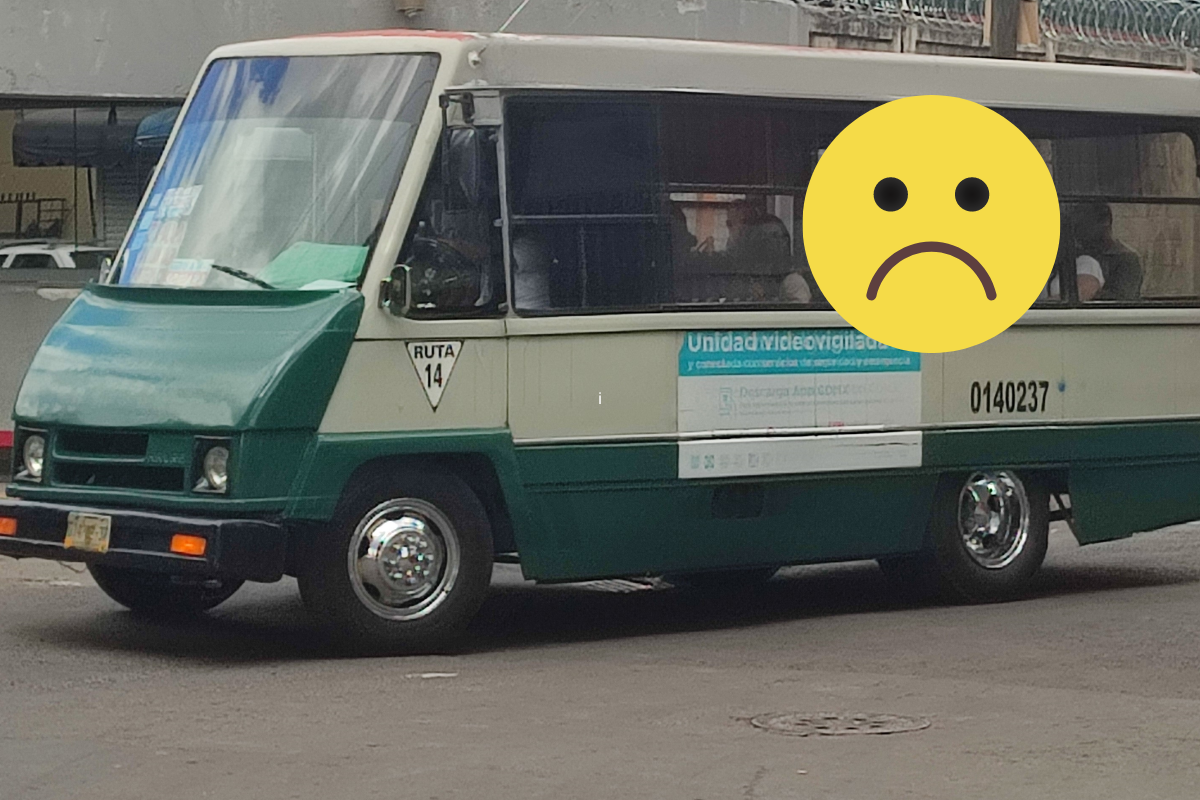 El famoso microbús color verde ha sido utilizado por miles de ciudadanos durante años. Foto: @ferjuacorcdmx