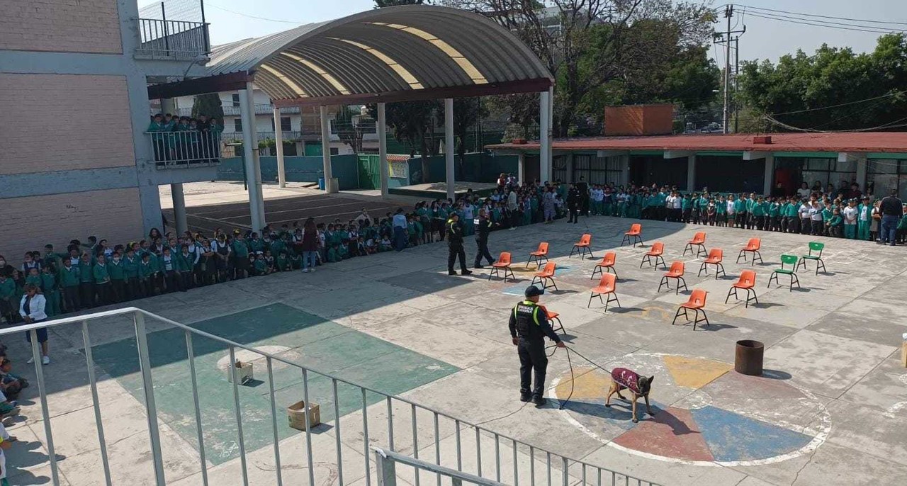 Realizan Jornadas Escolares de Proximidad, Prevención y Seguridad. Foto: @SS_Edomex
