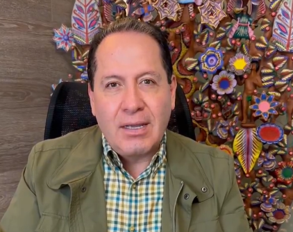 Eruviel Ávila, exgobernador del Estado de México. Imagen: Captura de pantalla.