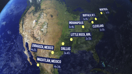 Eclipse solar total: espectáculo celestial en México, EU y Canadá