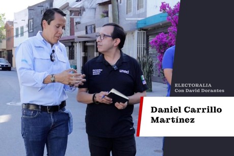 Toca calificar a Daniel Carrillo en Balcones de Santo Domingo en San Nicolás