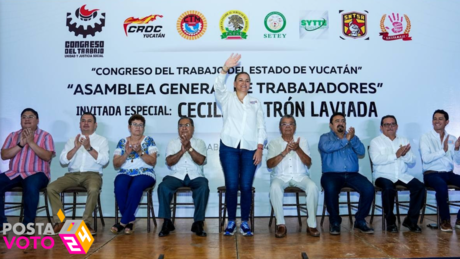 Cecilia Patrón recibe apoyo rumbo a las elecciones para la alcaldía de Mérida
