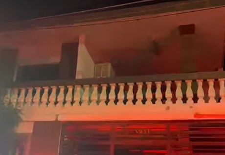 Incendio consume parte de un domicilio en San Nicolás