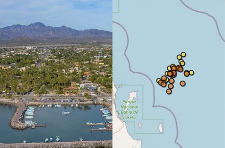 Enjambre sísmico en Loreto, BCS: 99 temblores en una semana