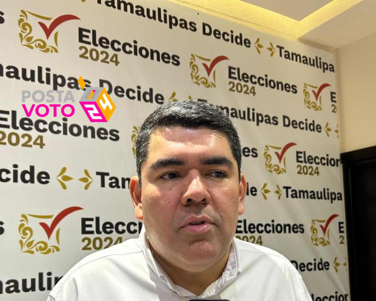 Juan José Ramos Charre, consejero Presidente del IETAM confirmó que hasta el momento existen 21 solicitudes de seguridad para candidatos. Foto: Captura de pantalla