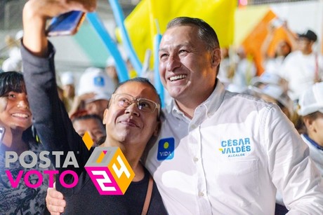 Promete César Valdés combatir la corrupción en García