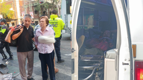 10 heridos en accidente de transporte público en la Roma