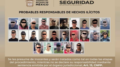 Cuautitlán Izcalli: Detienen a 27 personas por diversos ilícitos
