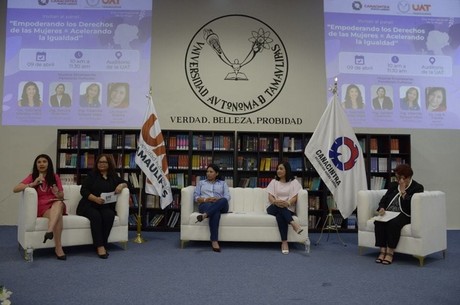 Canacintra y la UAT promueven empoderamiento femenino con panel