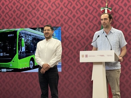 Martí Batres anuncia licitación de 50 nuevos autobuses eléctricos para RTP