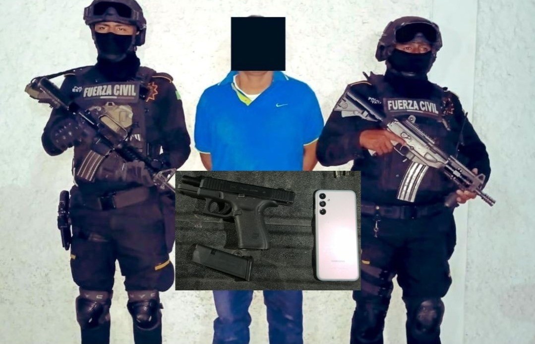 La detención de Luis N. se llevó a cabo gracias a un operativo coordinado entre las autoridades estatales. Foto: Especial.