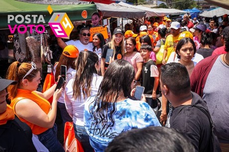 Asegura Mariana Rodríguez que fortalecerá a los mercados rodantes en Monterrey