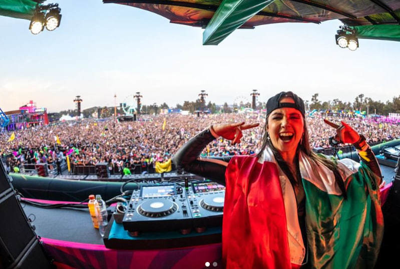 Mariana BO es la primera DJ mexicana en tocar en Tomorrowland. (Fotografía: Instagram)