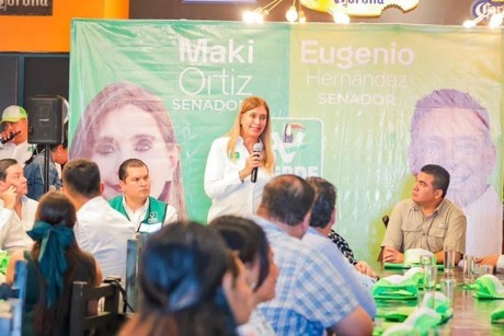 Maki Ortiz se compromete a beneficio de emprendedores de Ciudad Madero