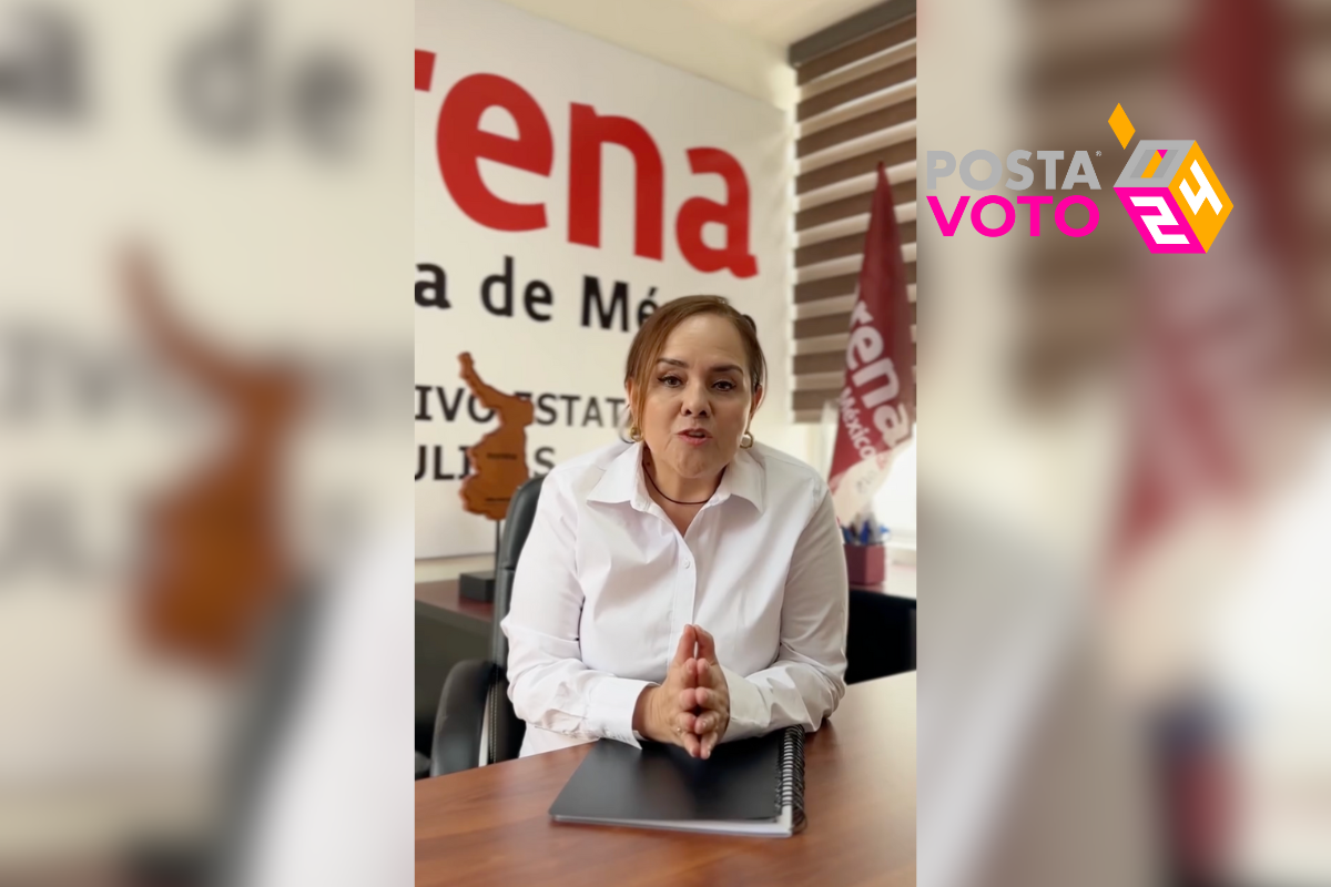 Yuriria Iturbe Vázquez, presidenta de MORENA Tamaulipas. Foto: MORENA Tamaulipas