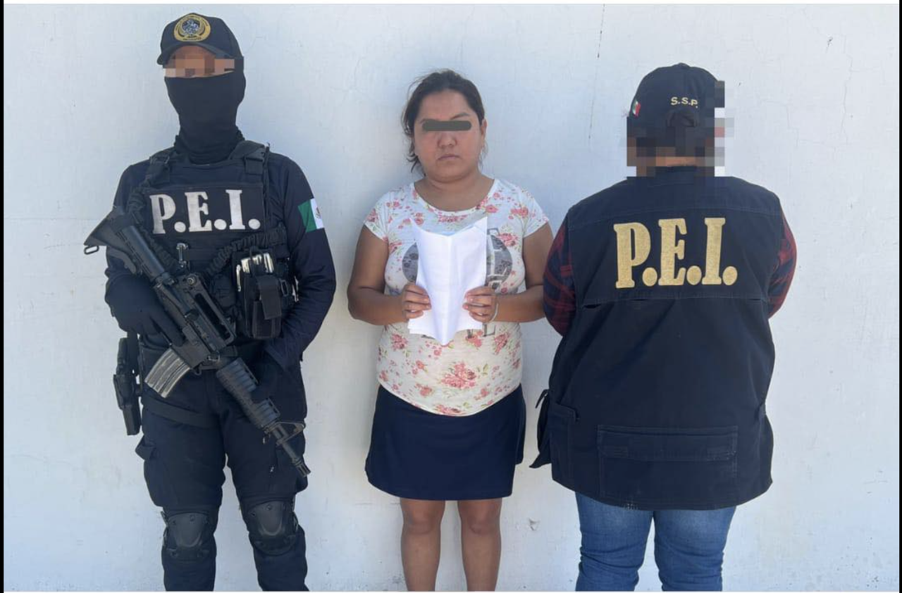 La SSP y la FGE realizaron la detención de una persona por su probable participación en el delito de homicidio ocurrido en el año 2014 en Kanasín.- Foto de la SSP