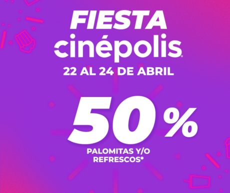 ¿¡Qué?! Cine en 35 pesos en la Fiesta Cinépolis