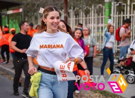 Encabeza Mariana Rodríguez encuesta por la alcaldía de Monterrey