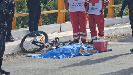 Ciclista muere al ser arrollado por un trailer en la Durango - Zacatecas