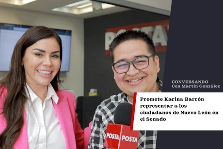 Promete Karina Barrón representar a los ciudadanos de Nuevo León en el Senado