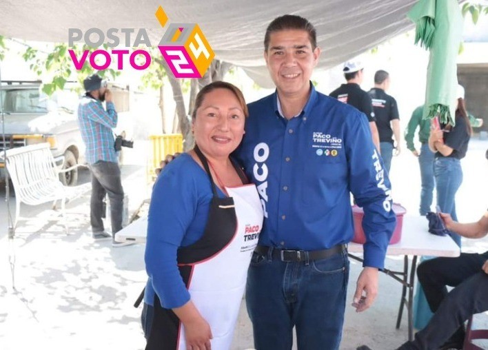 Paco Treviño hizo un llamado a los juarenses para que con su voto apoyen la continuidad de los proyectos de la coalición del PRI, PAN y PRD. Foto: Especial.