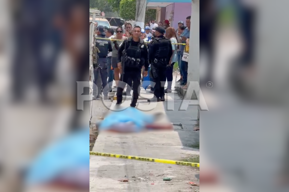 El candidato Noé Ramos fue asesinado el pasado viernes en la colonia Azucarera en El Mante, Tamaulipas. Foto: Ignacio Aceves